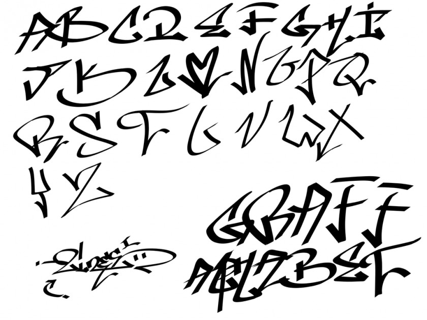 Alfabet Graffiti Letter Alphabet Drawing Wildstyle PNG