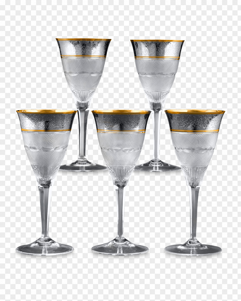 Ludwig Moser Wine Glass Champagne Martini Alcoholic Drink PNG