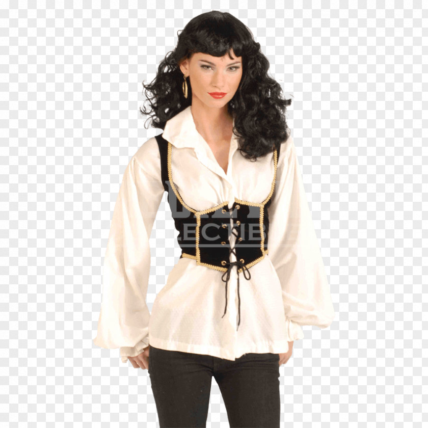 Whispering Girls Clothing Gilets Piracy Waistcoat Costume PNG