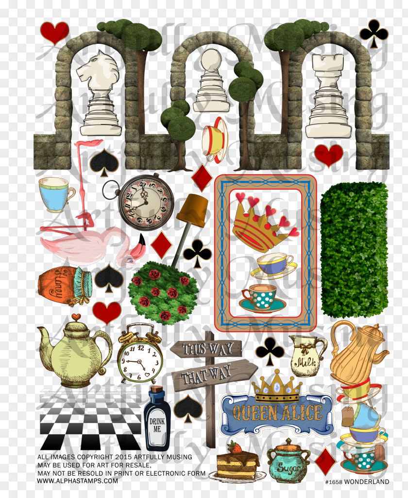 Wonderland Alice's Adventures In Through The Looking-Glass, And What Alice Found There Mad Hatter Playing Card PNG