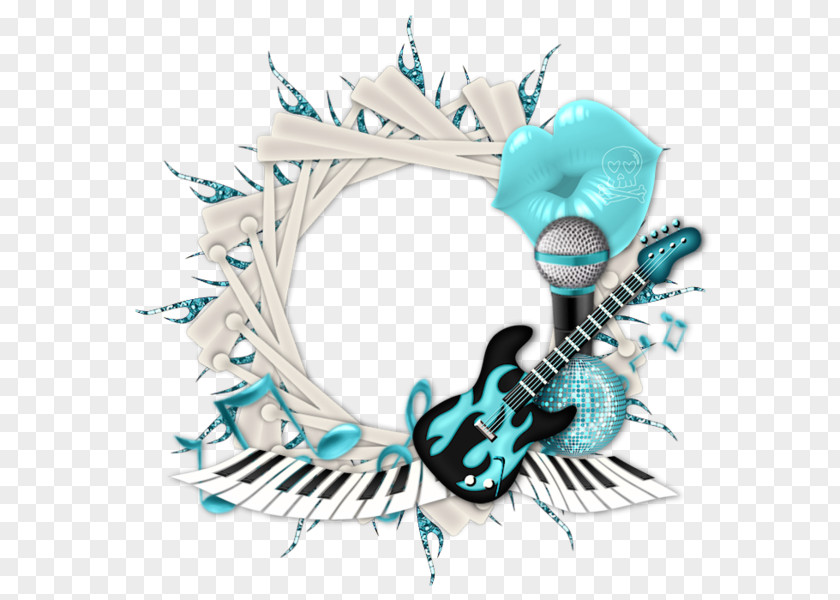Bamboo Frame And Instruments PNG frame and instruments clipart PNG