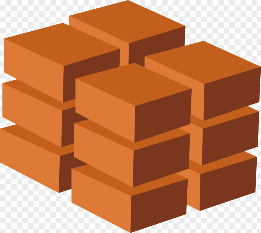 Brick Vector Material Architectural Engineering Heavy Equipment Masonry Sticker PNG