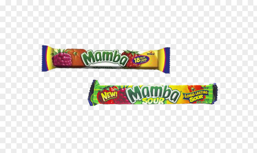 Fruit Sours Chocolate Bar Mamba Flavor PNG