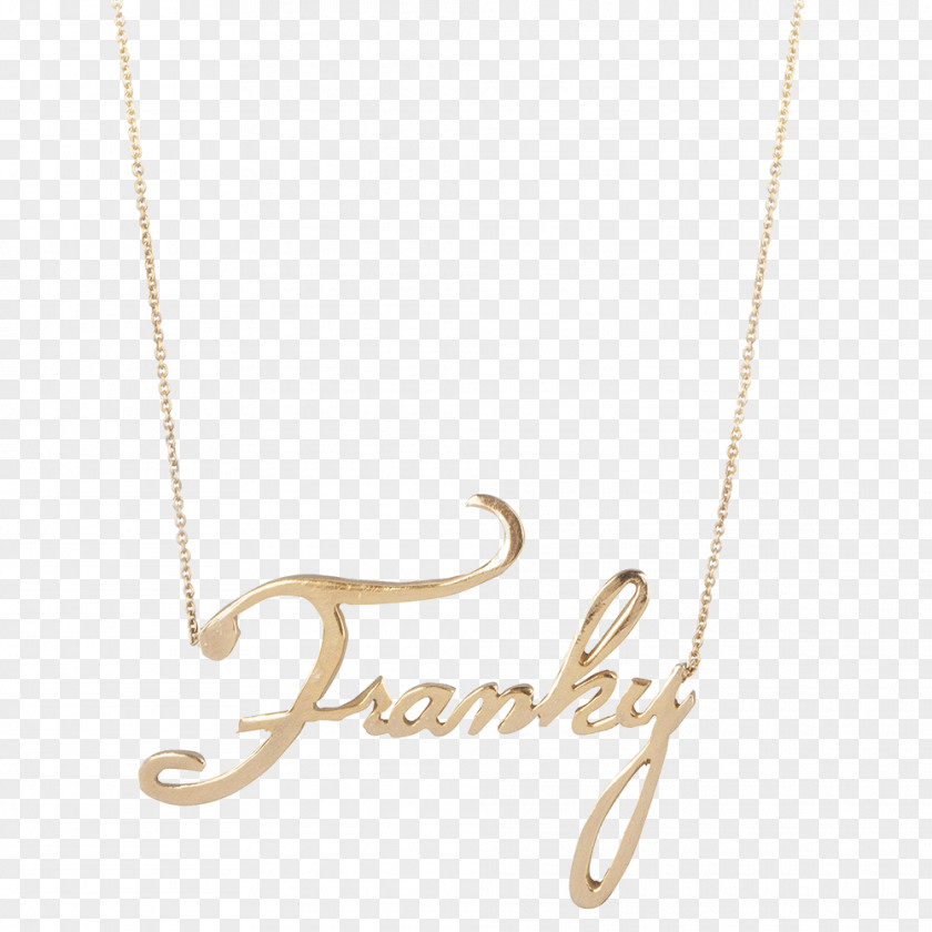 Necklace Just Franky Jewellery Gold Earring PNG