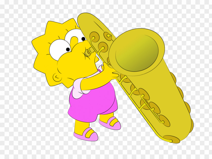 Saxophone Lisa Simpson Maggie Lisa's Sax Homer YouTube PNG