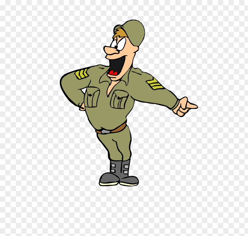 Military Sergeant Major Drill Instructor Clip Art PNG