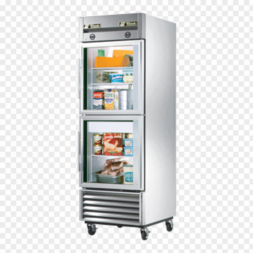 Freezer Refrigerator Sliding Glass Door Freezers PNG