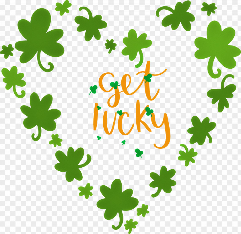 Get Lucky Saint Patrick Patricks Day PNG