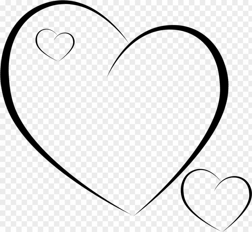 Heart Black And White Mickey Mouse Clip Art PNG