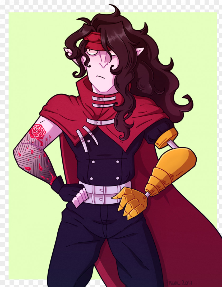 Vincent Valentine Cartoon Fan Fiction Supervillain PNG