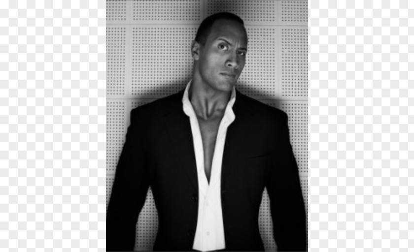 Dwayne Johnson The Rundown Actor Black And White Image PNG