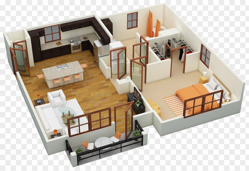Home Floor Plan Apartment The Courtney At Universal Boulevard House PNG