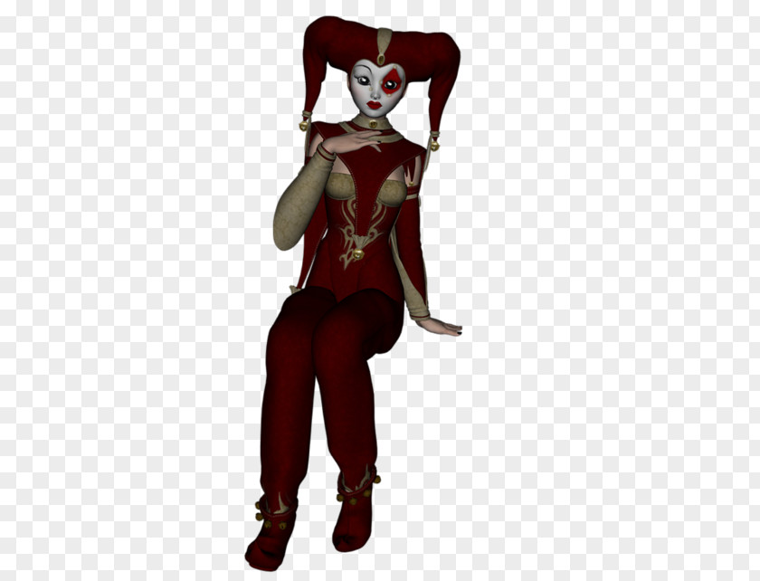 Mask Harlequin Costume Character PNG
