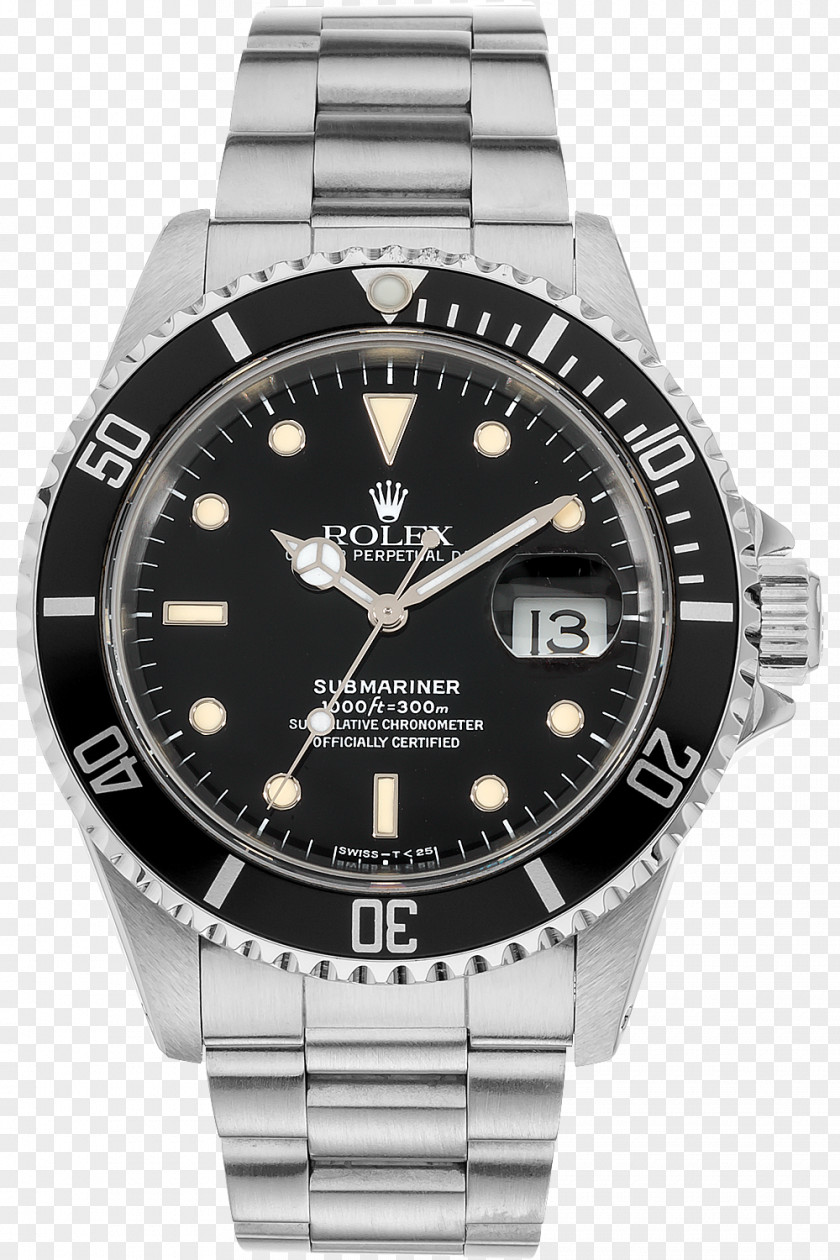 Rolex Submariner Automatic Watch Oyster Perpetual Date PNG