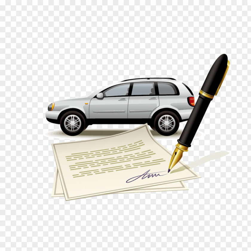 Vector Car And Pen Buick Lease Vehicle Leasing PNG