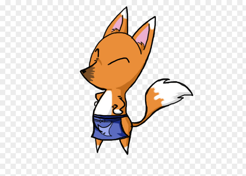 Animal Crossing: New Leaf Whiskers Red Fox Fan Art Clip PNG