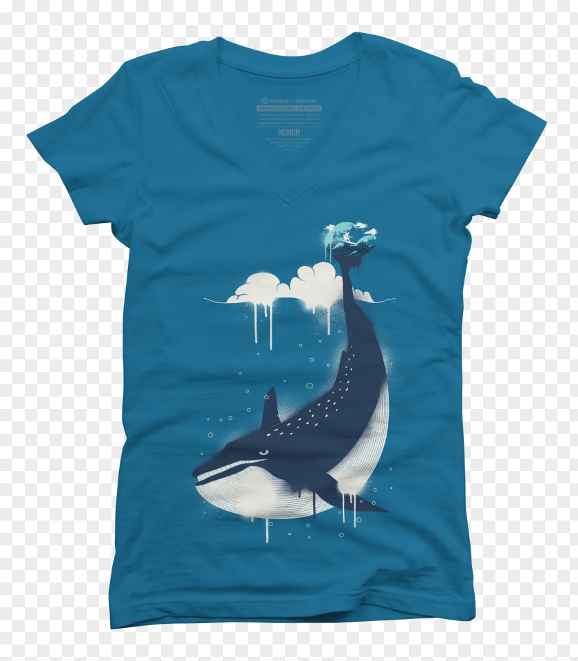 Blue Whale T-shirt Just Keep Swimming Dory Design By Humans Bracelet PNG