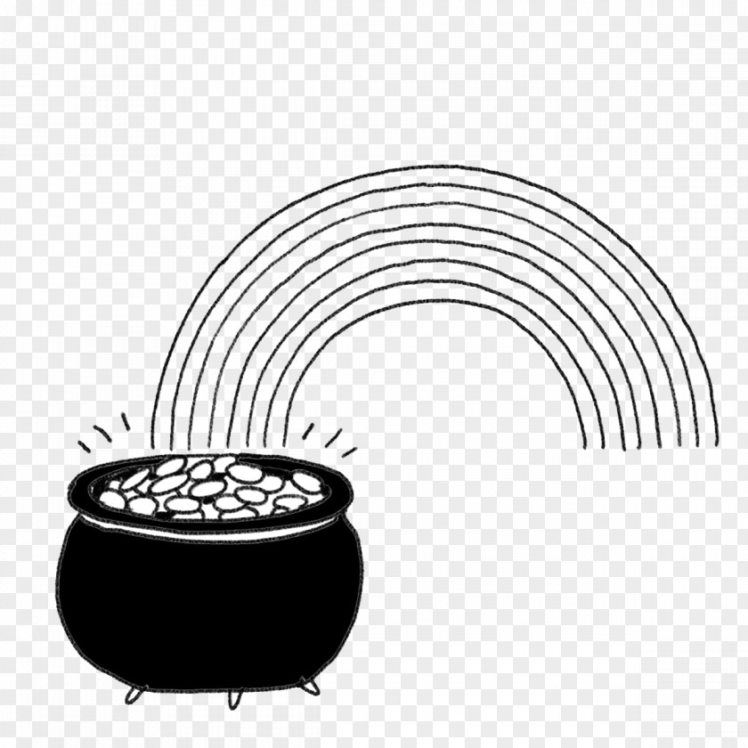 Gold Pot Monochrome Photography Black And White Circle PNG