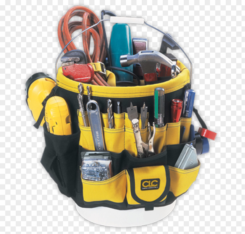 Bucket Tool Organizer Hand Bag Pocket PNG