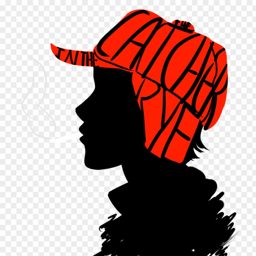 Cover The Catcher In Rye Book Holden Caulfield Novel PNG