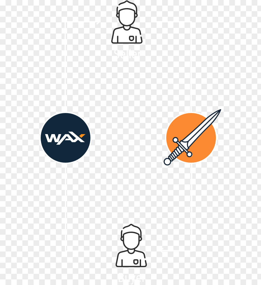 Token Cryptocurrency Technology Logo Wax Brand PNG