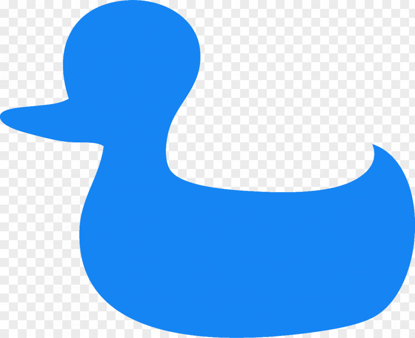 Duck Blue Bird Goose PNG