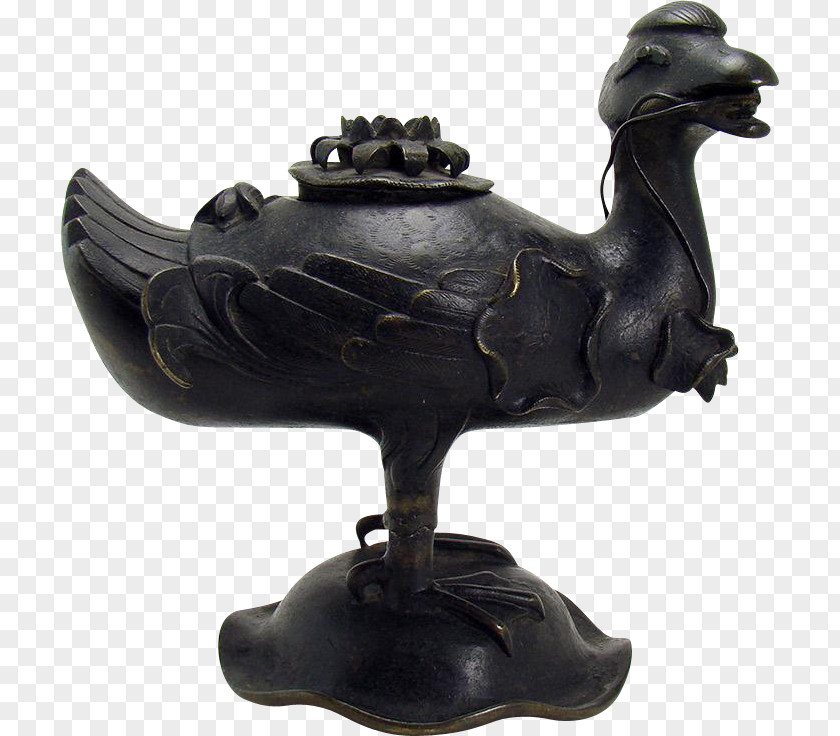 Dynasty Ming Bronze Sculpture Censer PNG