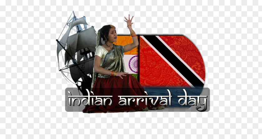 Indian Arrival Day Logo Brand Label PNG