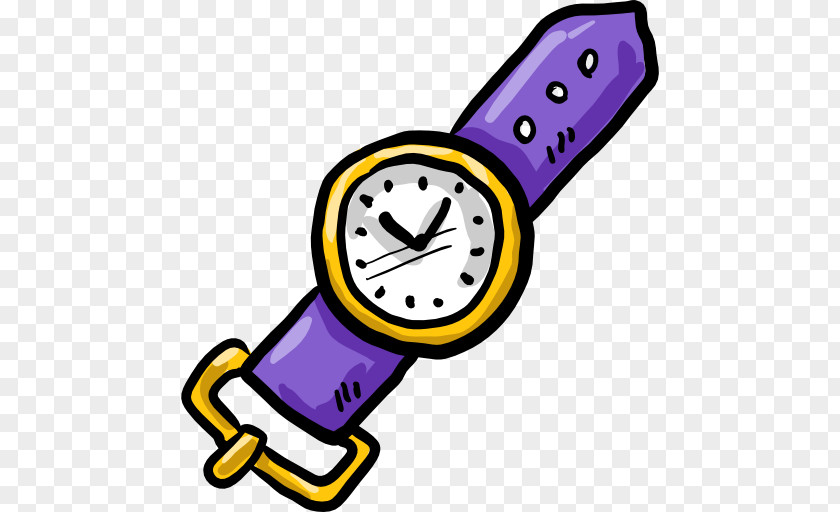 Purple Watches Watch Clock PNG