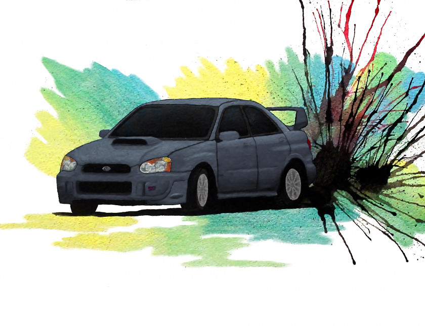 Subaru Car WRX BRZ Impreza STI PNG