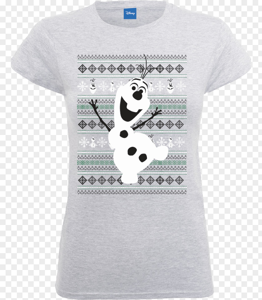 Tshirt T-shirt Disney Frozen Christmas Olaf Dancing Sweatshirt Day PNG