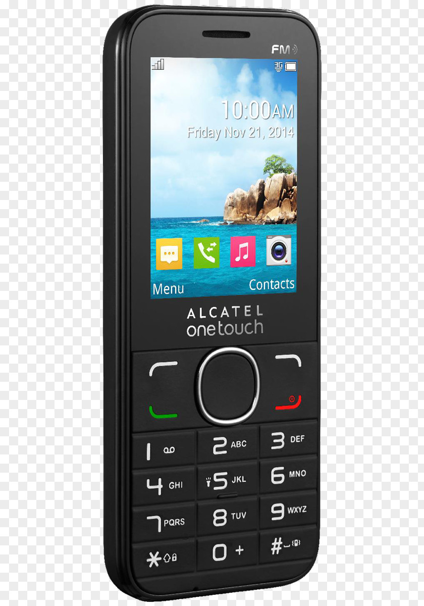 Black,Mobil Telephone Subscriber Identity Module Alcatel 20.45XIphone Mobile 2045 PNG