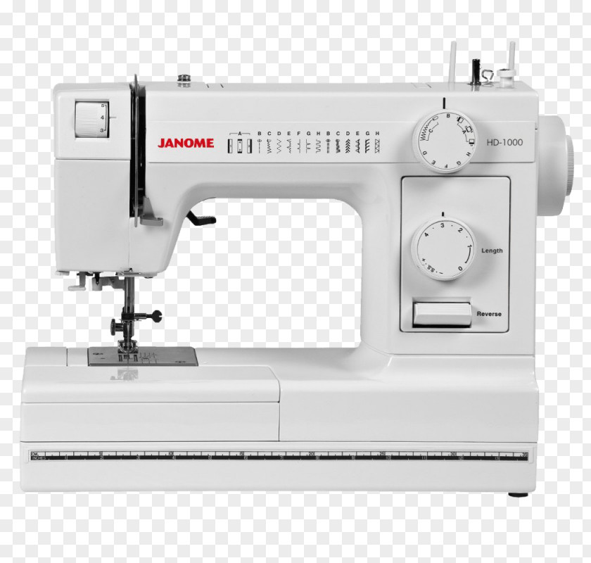 Clip Art Sewing Machine Machines Janome HD1000 PNG