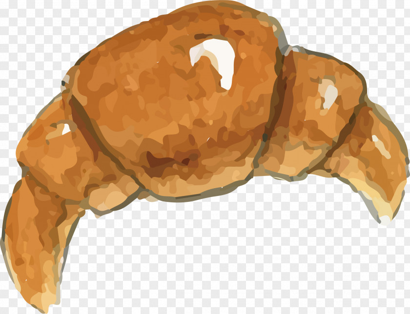 Horn Bread Vector Croissant Food PNG