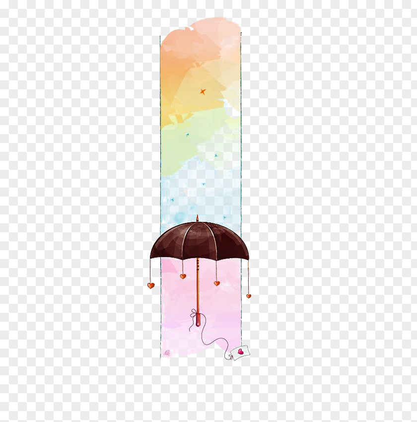 Rainbow Umbrella Drawing Gratis PNG