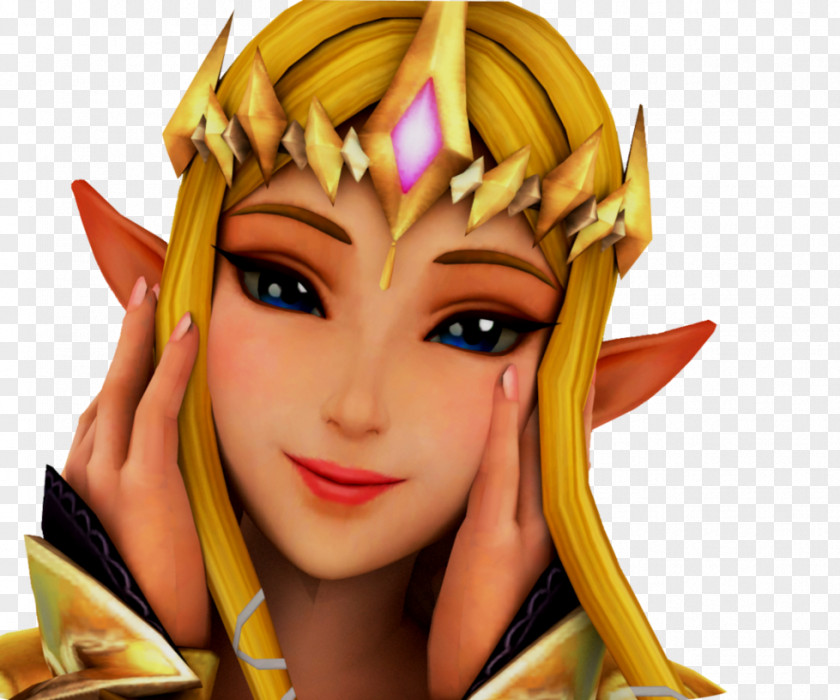 Woman Explaining Hyrule Warriors Princess Zelda Link Universe Of The Legend Wii U PNG