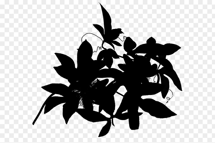 Clip Art Flowering Plant Pattern Silhouette PNG