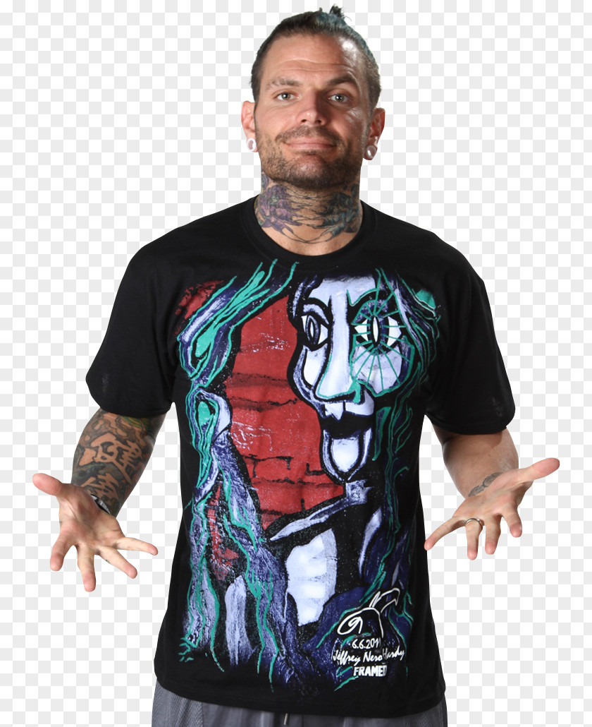 Jeff Hardy Transparent T-shirt Impact! Impact Wrestling Professional PNG