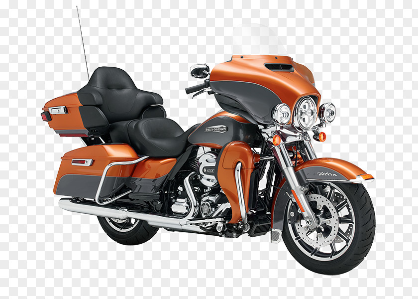 Motorcycle Harley-Davidson Electra Glide CVO Street PNG