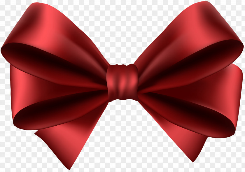 Red Bow Transparent Clip Art PNG