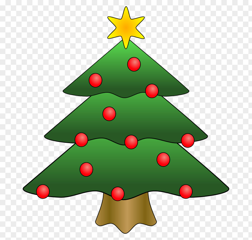Small Christmas Images Tree Clip Art PNG