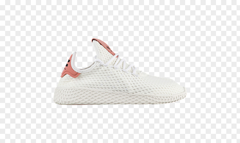 Adidas Pharrell Williams Tennis Hu Mens X J 'Raw Pink' Youth Sneakers HU Scarlet/ Ftw White/ White Shoe PNG