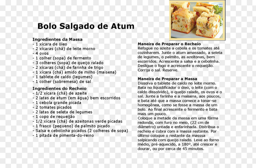 Atum Recipe Salgado Empanadilla Blender PNG