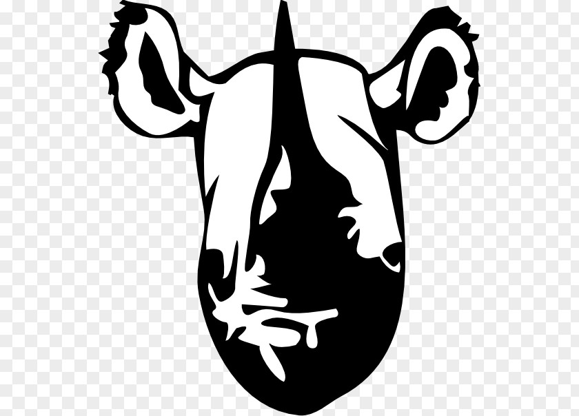 Black Rhinoceros Clip Art PNG