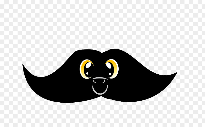 Cartoon Mustache Beak Logo Hair M Clip Art PNG