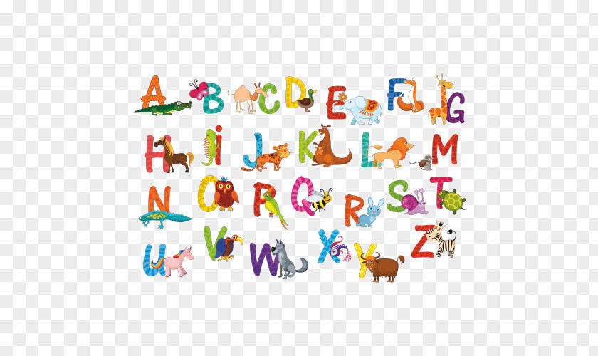 Child Wall Decal Alphabet Sticker Nursery PNG