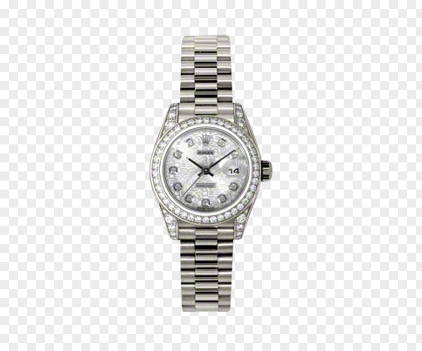 Diamond Bezel Rolex Datejust Automatic Watch TAG Heuer PNG