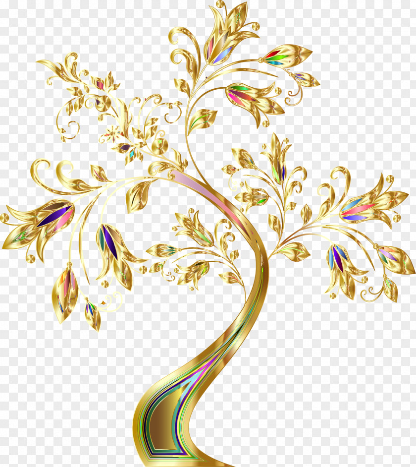 Floral Background Tree Desktop Wallpaper Flower Clip Art PNG