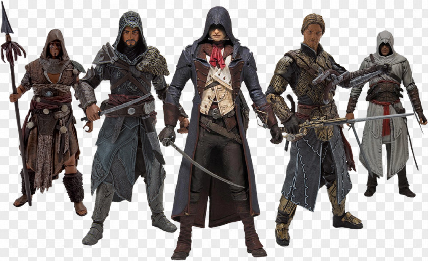 Assassin's Creed II IV: Black Flag Ezio Auditore Action & Toy Figures PNG
