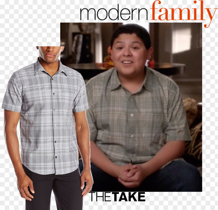 Calvin Klein Plaid Shorts T-shirt Modern Family Manny Delgado Gloria Delgado-Pritchett Dress Shirt PNG